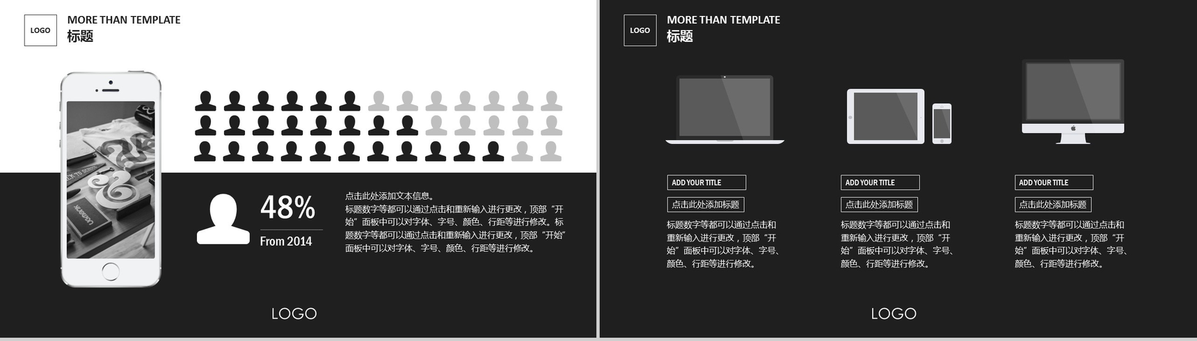 大气简约欧美风工作汇报PPT模板-8