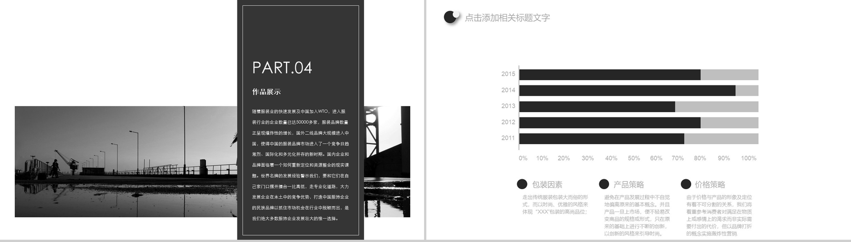 欧美时尚服装行业品牌宣传推广策划汇报PPT模板-10