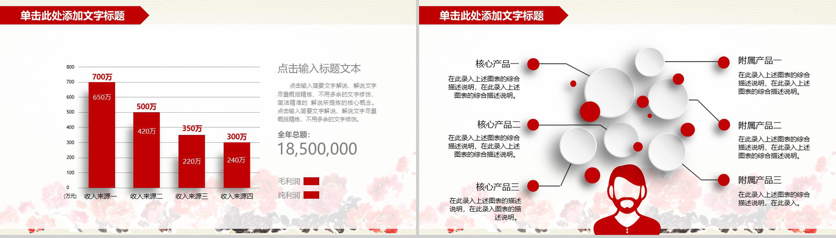 水墨手绘精美商务银行行业年终总结工作汇报PPT模板-10