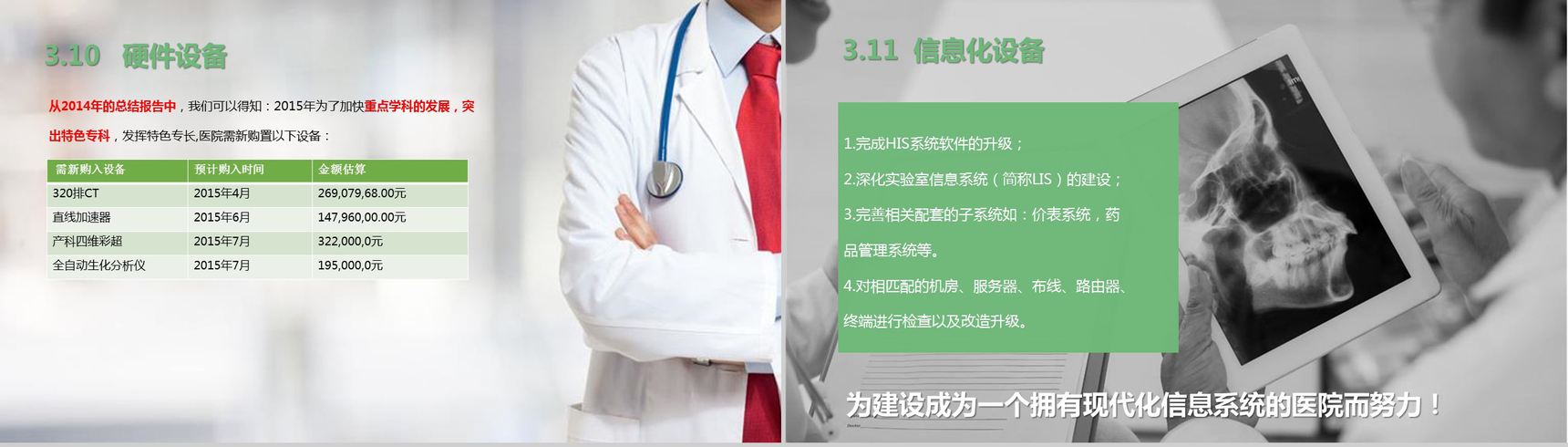 清新简洁医学医疗行业年度工作计划PPT模板-21