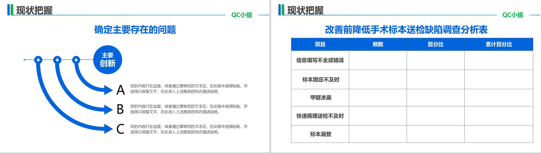大气创意医院医疗手术案例分析工作汇报总结PPT模板-13