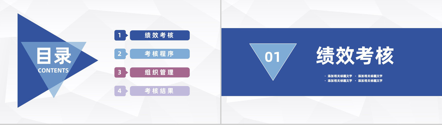大气员工绩效管理考核标准培训公司业绩管理工作汇报PPT模板-2