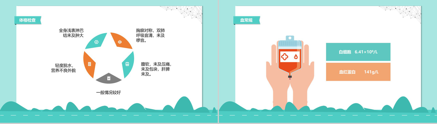 医院病例汇报通用年度汇报PPT模板-3