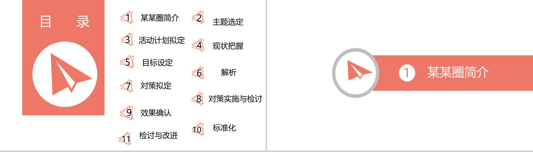 简约医疗医学品管圈研究成果汇报PPT模板-2