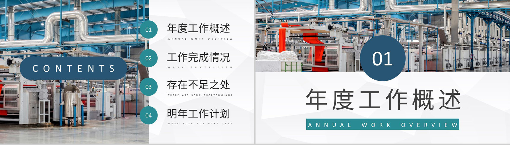 工厂精益班组建设规划班组长年终工作总结述职汇报PPT模板-2