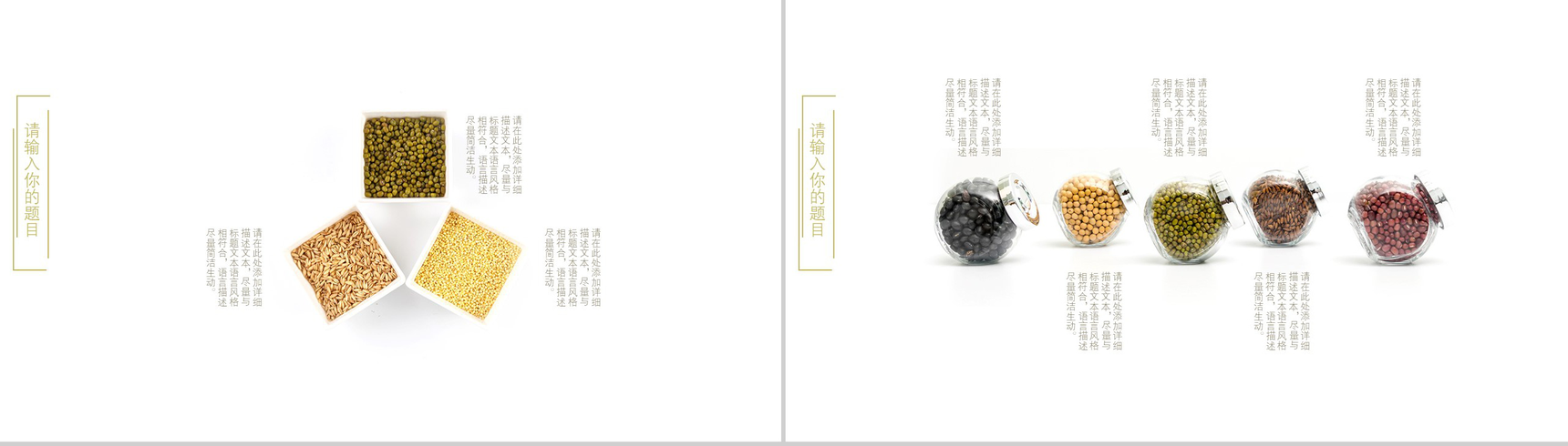 中式简约五谷杂粮食品安全调查汇报PPT模板-6