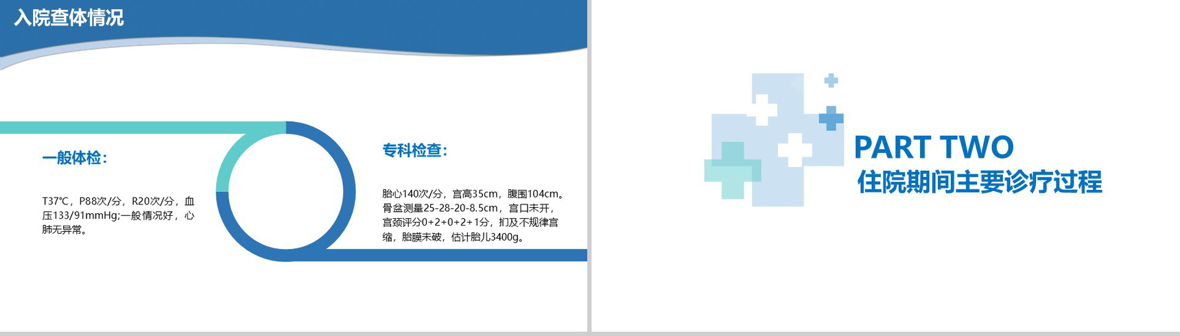20XX医院病例讨论会议工作汇报PPT模板-4