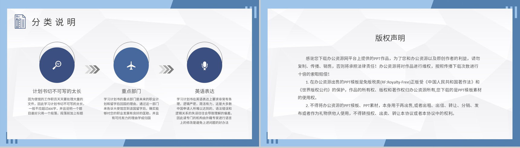 大学生学期个人规划总结专业课程学习计划安排流程PPT模板-8