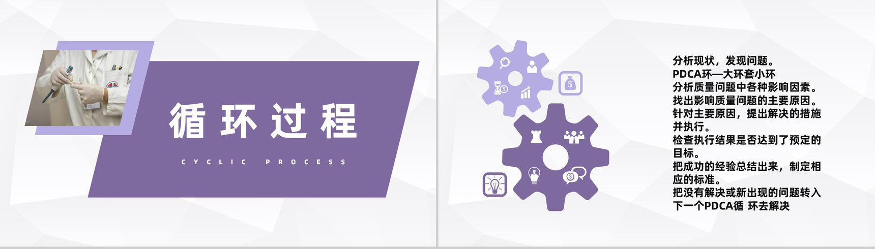 医院医疗护理PDCA品管圈案例汇报医护人员护理输液应用PPT模板-4