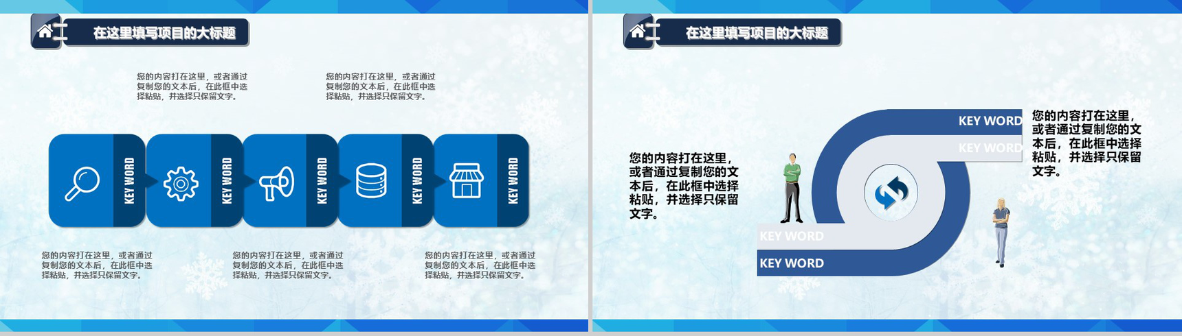 蓝色大气简约年终总结述职报告工作汇报PPT模板-5