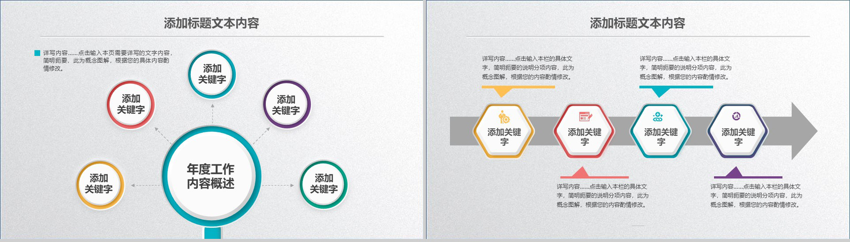 绿色简约项目策划年终总结工作汇报PPT模板-7