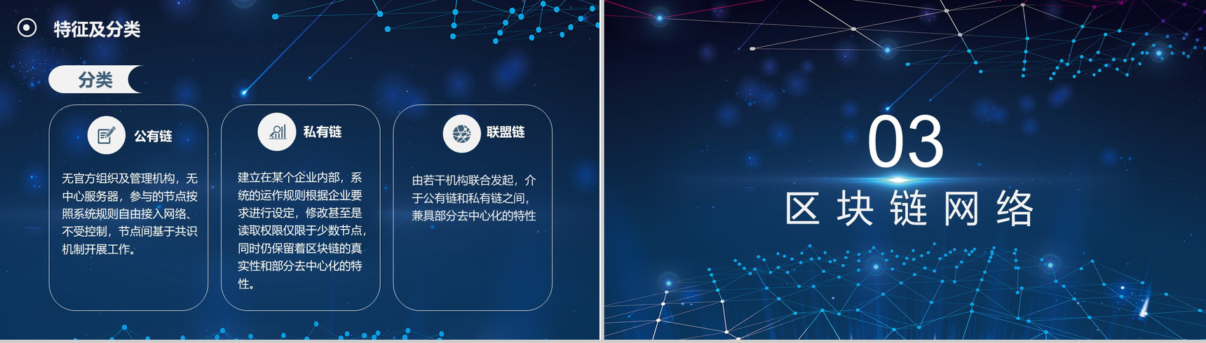 科技互联网高端区块链介绍PPT模板-6