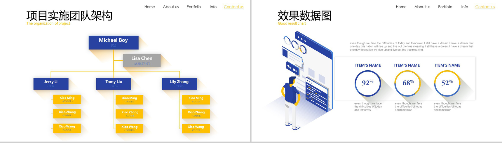 互联网科技商务汇报演示PPT模板-11