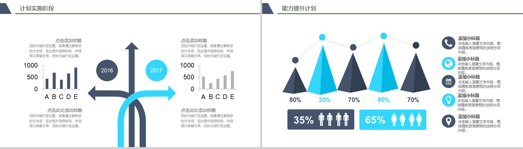 财务数据分析报告年终工作总结PPT模板-15