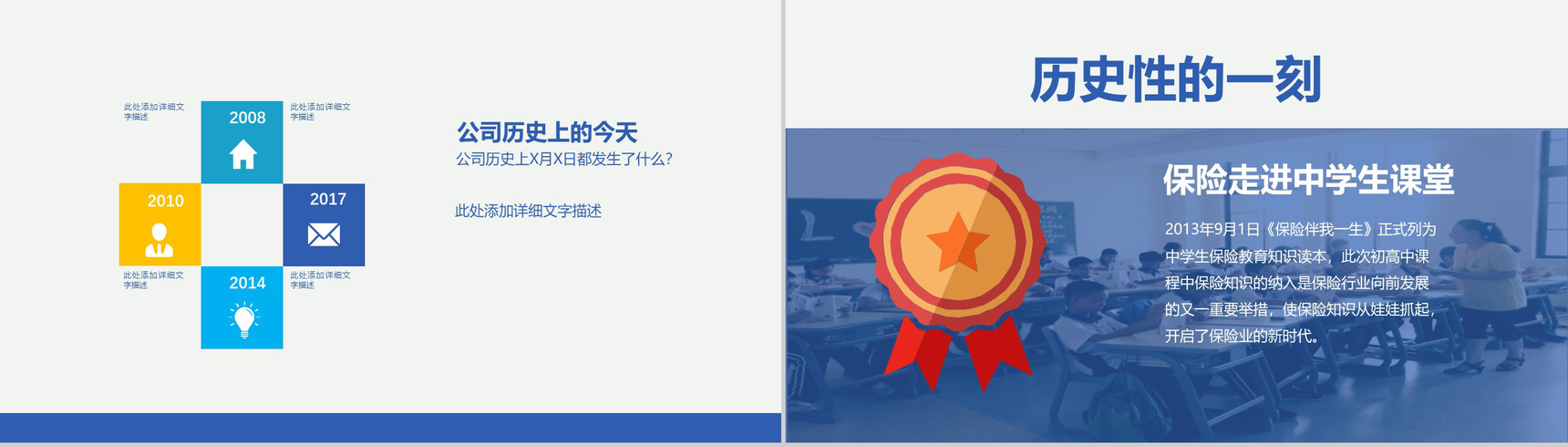 保险行业早会汇报内容PPT模板-6