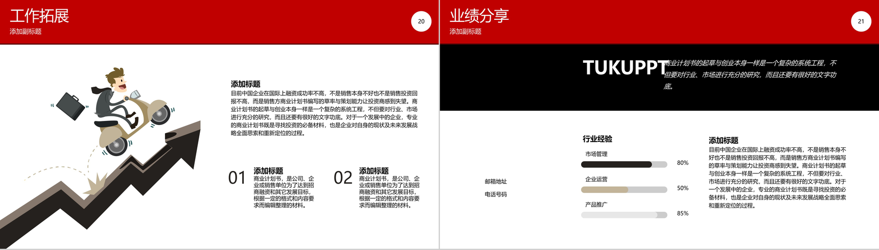 企业部门晨会工作汇报PPT模板-11