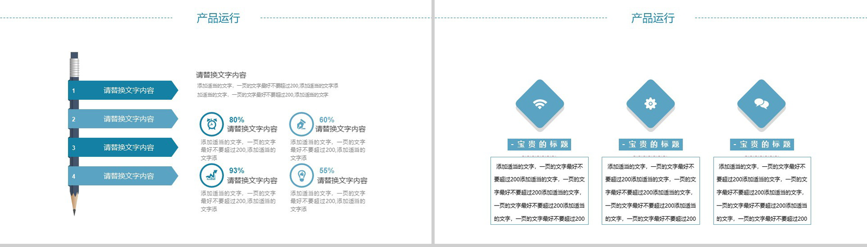简洁实用商务房地产工程报告工作总结汇报PPT模板-3