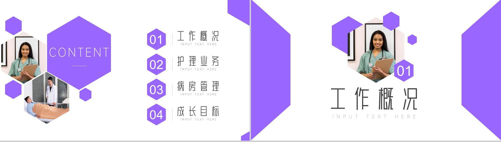 20XX医院医疗医护人员工作总结计划PPT模板-2