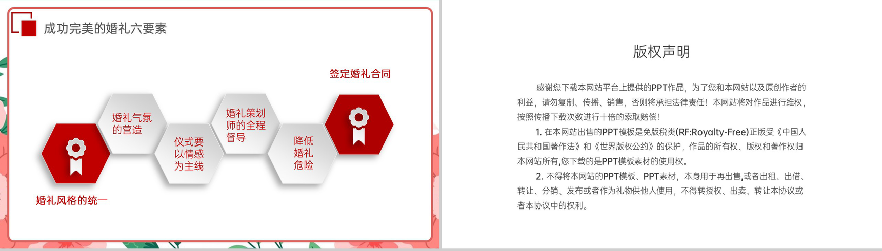 红色小清新婚礼策划师培训之什么是策划师PPT模板-15