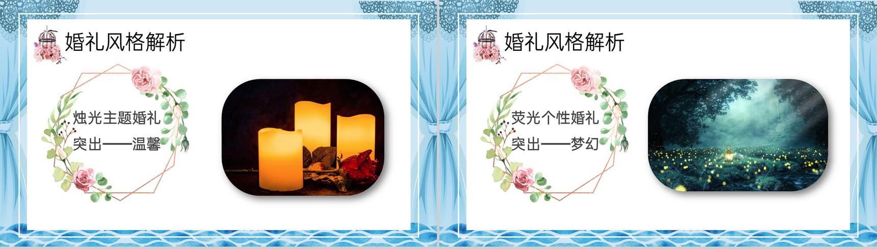 蓝色简约商务风婚礼策划师谈单员培训之了解婚礼PPT模板-22