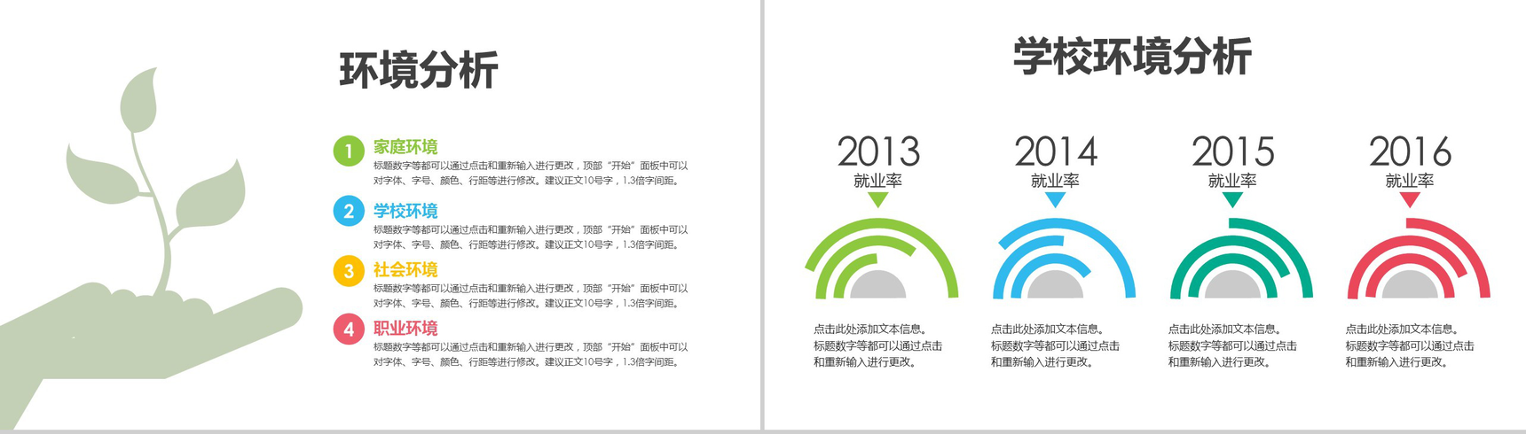 个人职业生涯规划PPT模板-7
