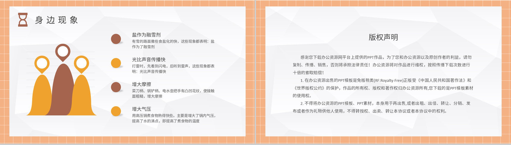 生活中的物理现象知识通解日常生活常识培训心得PPT模板-8