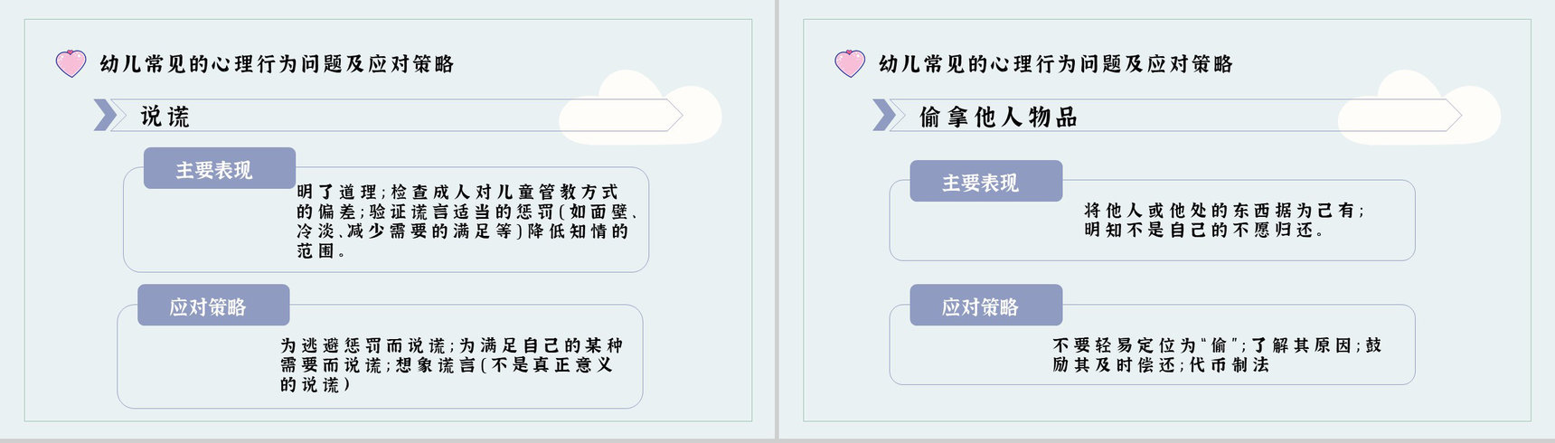 儿童心理疾病种类家长教育应对措施PPT模板-7