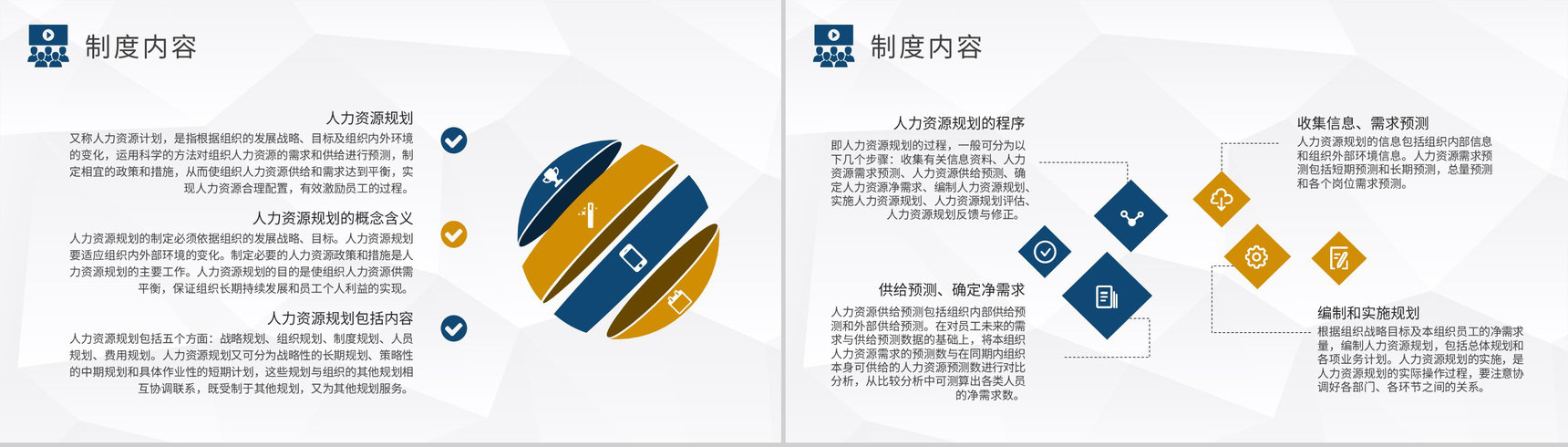 企业规章制度学习部门员工人事管理制度培训总结PPT模板-5
