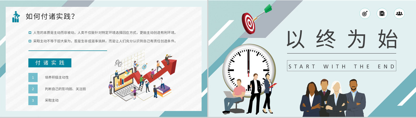 职场员工必读好书推荐之《高效能人士的七个习惯》史蒂芬柯维经典作品阅读PPT模板-9