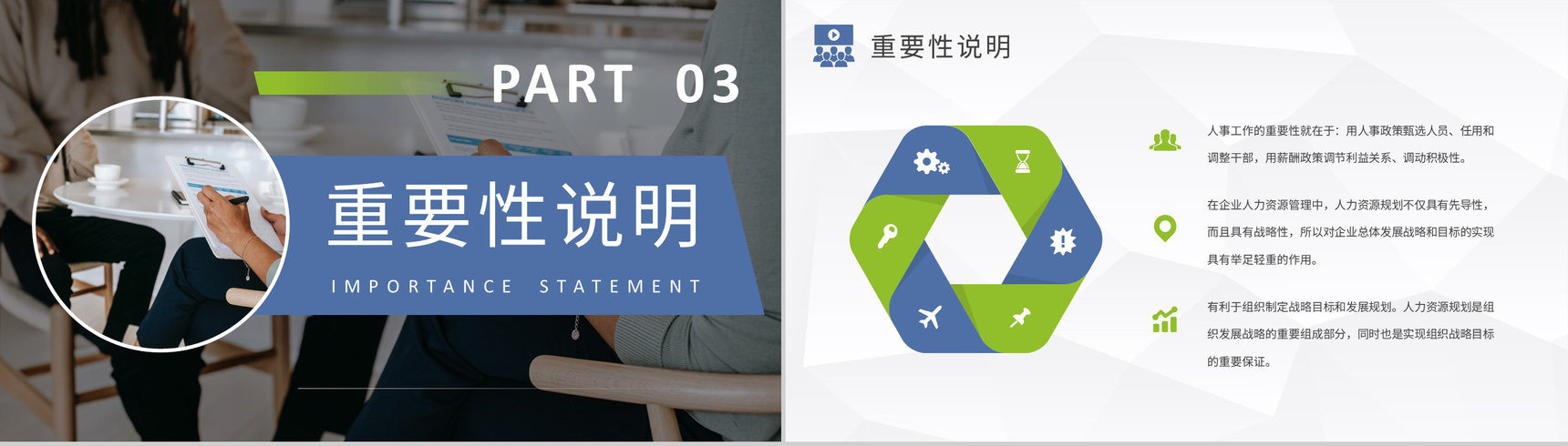 单位人事管理制度内容总结人力资源部门工作培训课件PPT模板-7