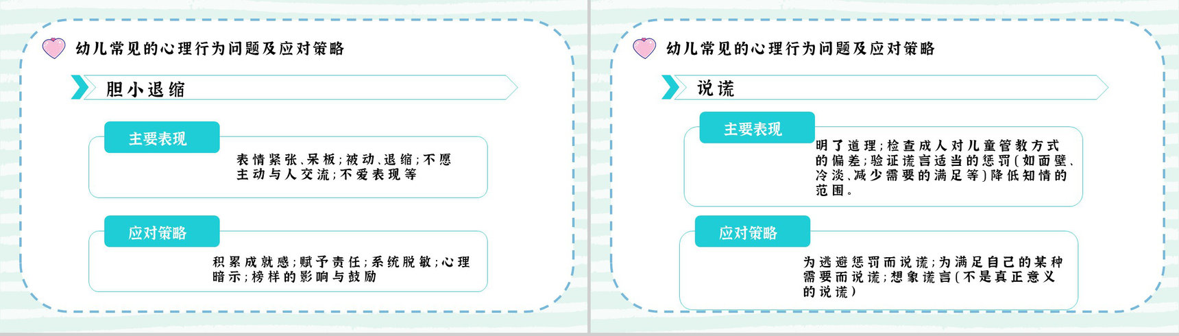 幼儿常见心理问题教育培训解决方法PPT模板-10