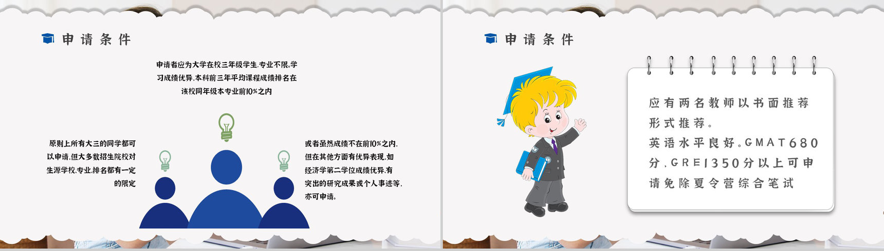大学生保研夏令营参加注意事项资料准备内容普及通用PPT模板-6