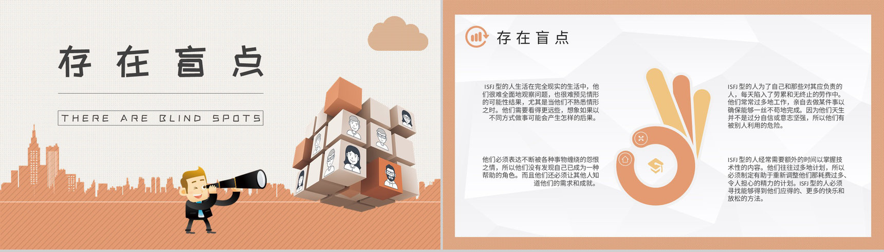 MBTI性格分析ISFJ个性特征描述公司员工职业领域建议PPT模板-4