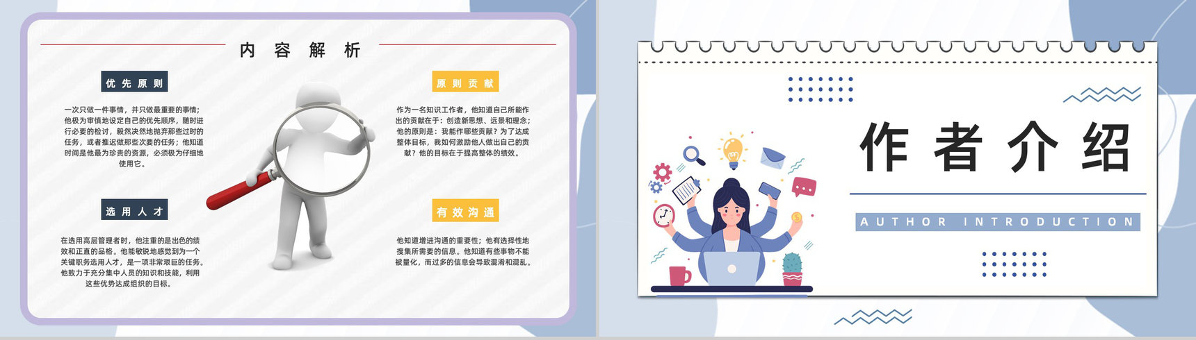 经典管理类图书《卓有成效的管理者》企业员工管理培训课程学习PPT模板-3