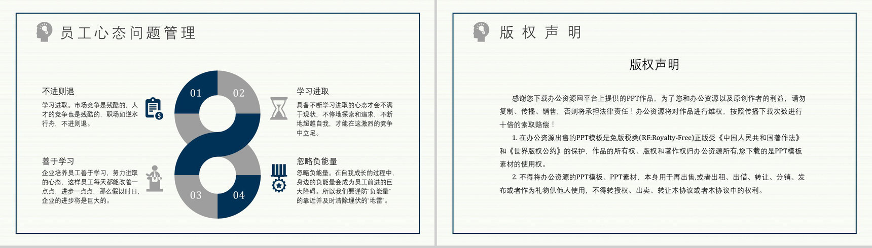 提高企业管理者心态与思维提升培训课程企业中高层员工培训课件PPT模板-10