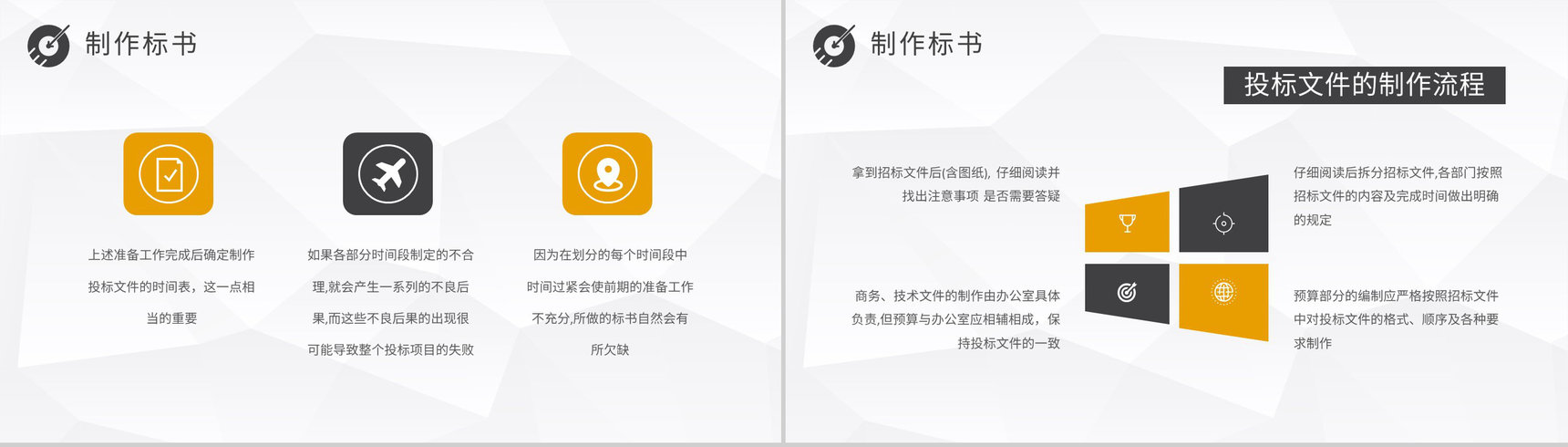 新手投标书制作流程要求学习企业招投标规范培训PPT模板-10