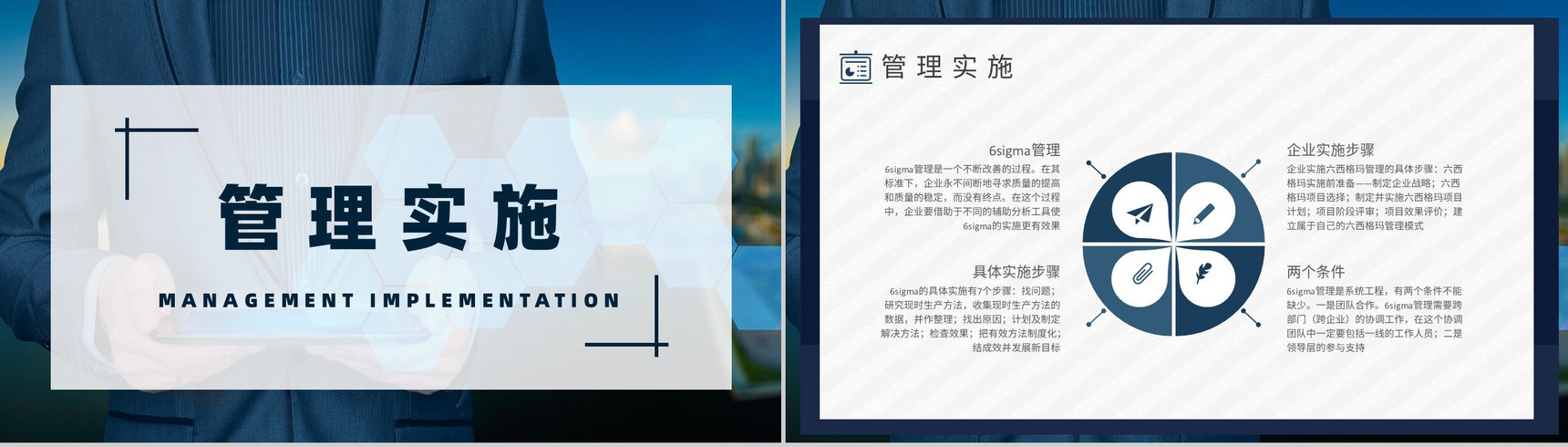 公司质量体系管理流程部门员工六西格玛培训心得PPT模板-7