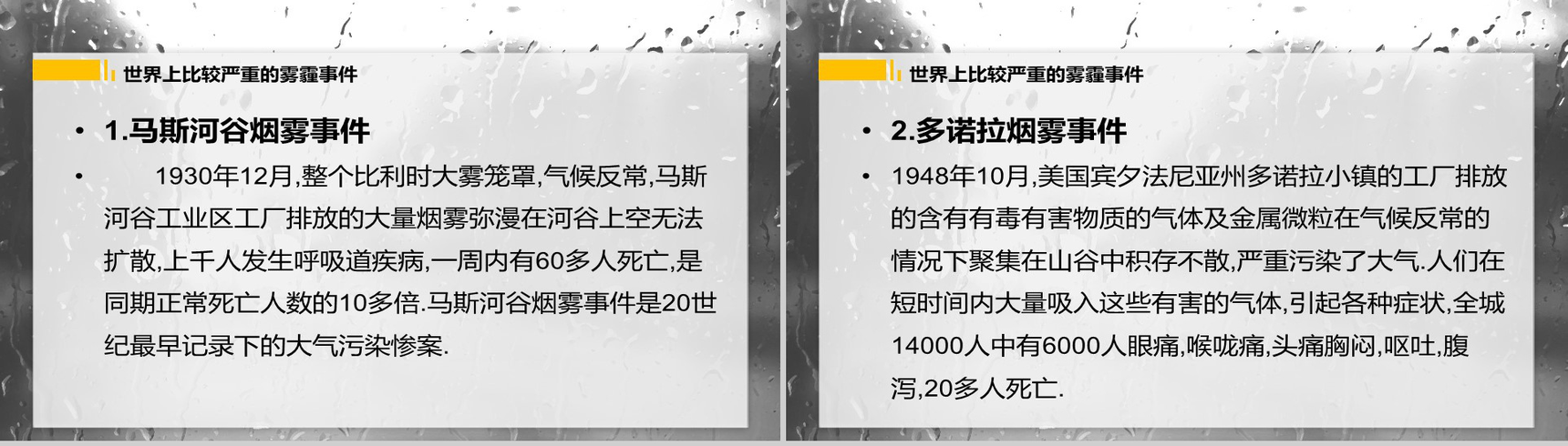 极简商务雾霾知识培训PPT模板-11