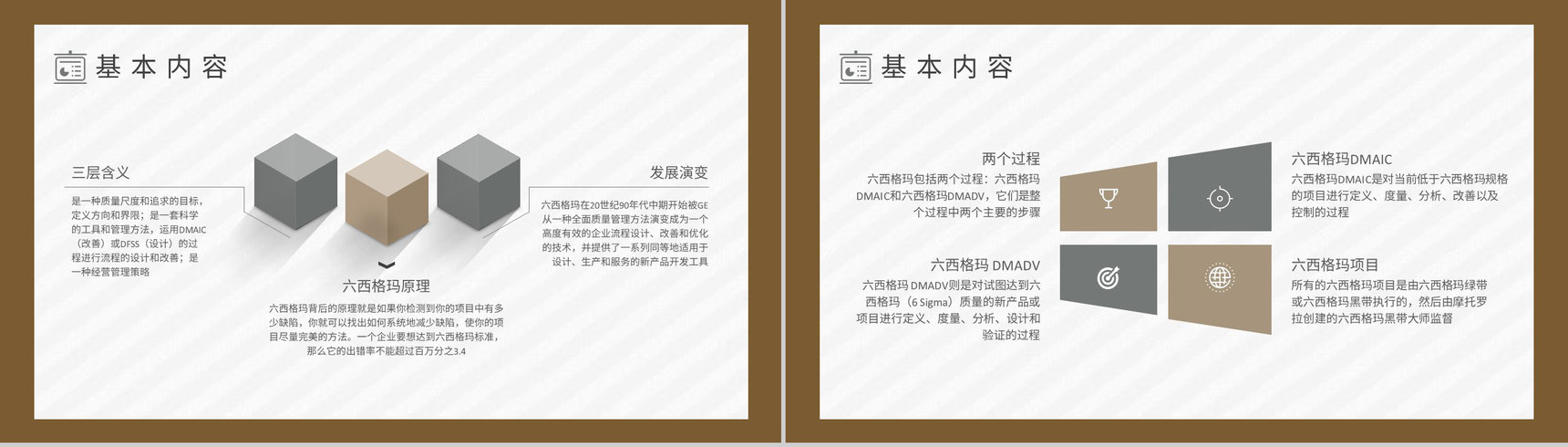 六西格玛项目培训总结企业标杆管理方案汇报员工PPT模板-5