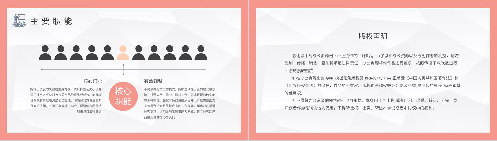 销售人员工作总结企业讲师培训课程学习计划PPT模板-8