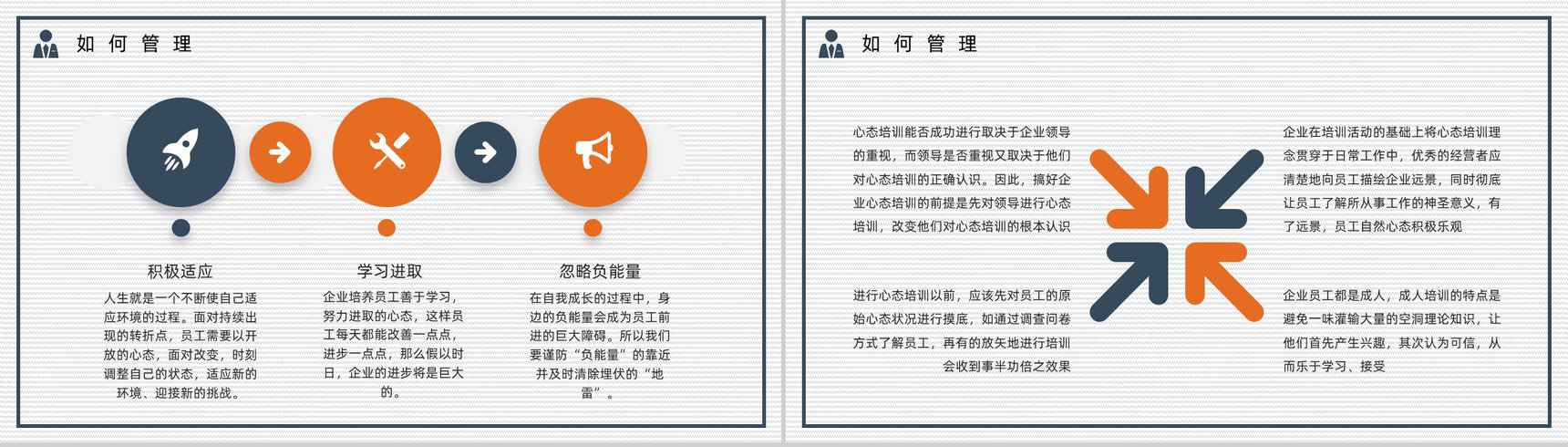 管理者职业技能提升学习心态调节方法了解公司员工培训宣传讲座PPT模板-10