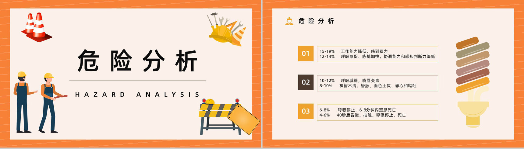 密闭空间有限空间安全措施知识培训工人作业情况管理总结汇报PPT模板-5