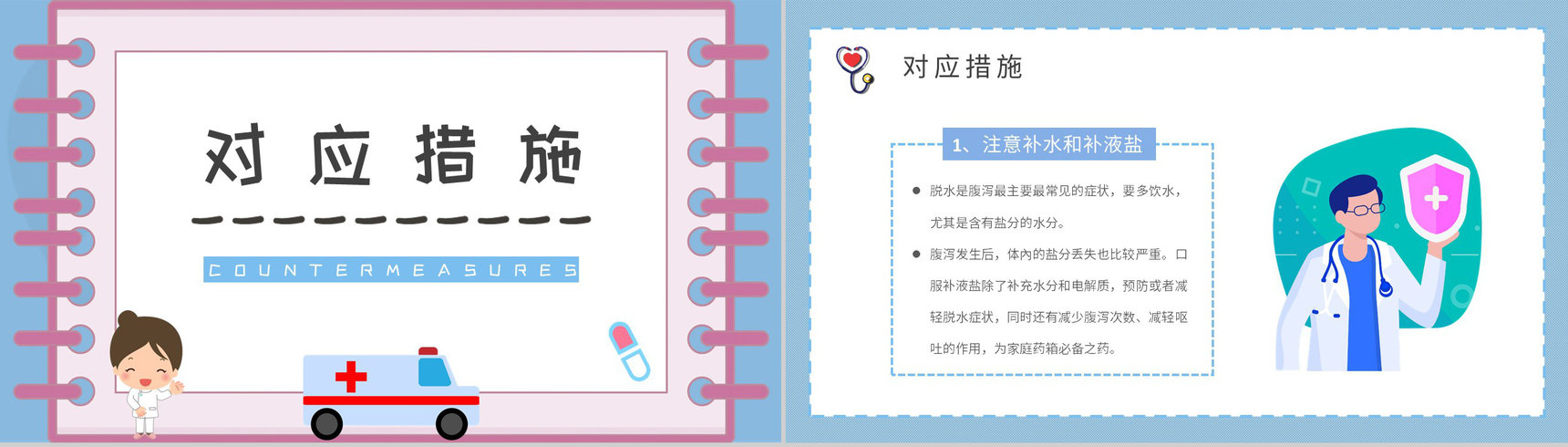 夏季腹泻的症状及治疗方法介绍居民疾病预防措施学习PPT模板-8