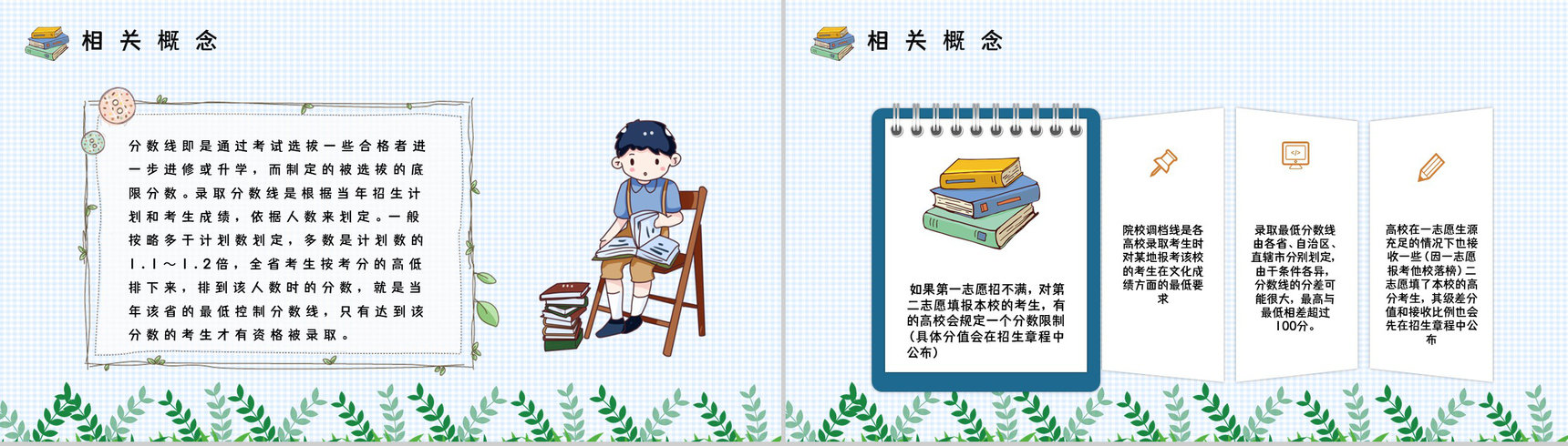 高考志愿填报知识点梳理学生家长志愿填报指南技巧PPT模板-4