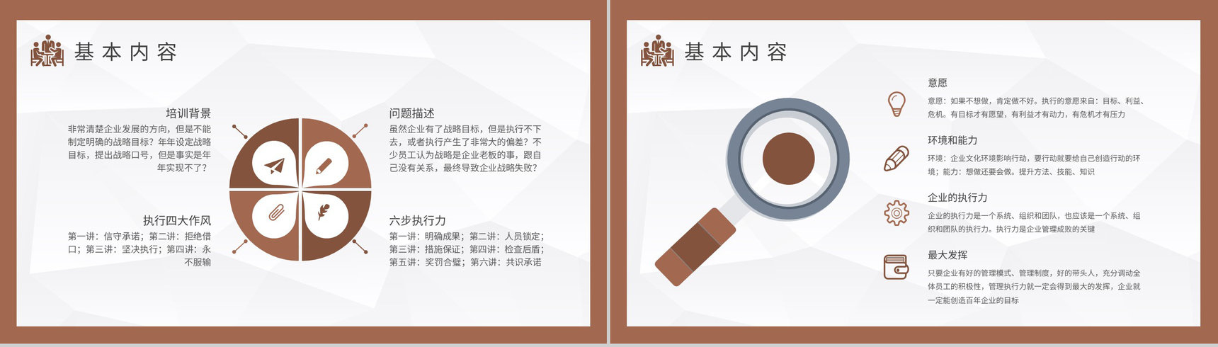 企业文化建设工作计划员工执行力培训心得体会PPT模板-5