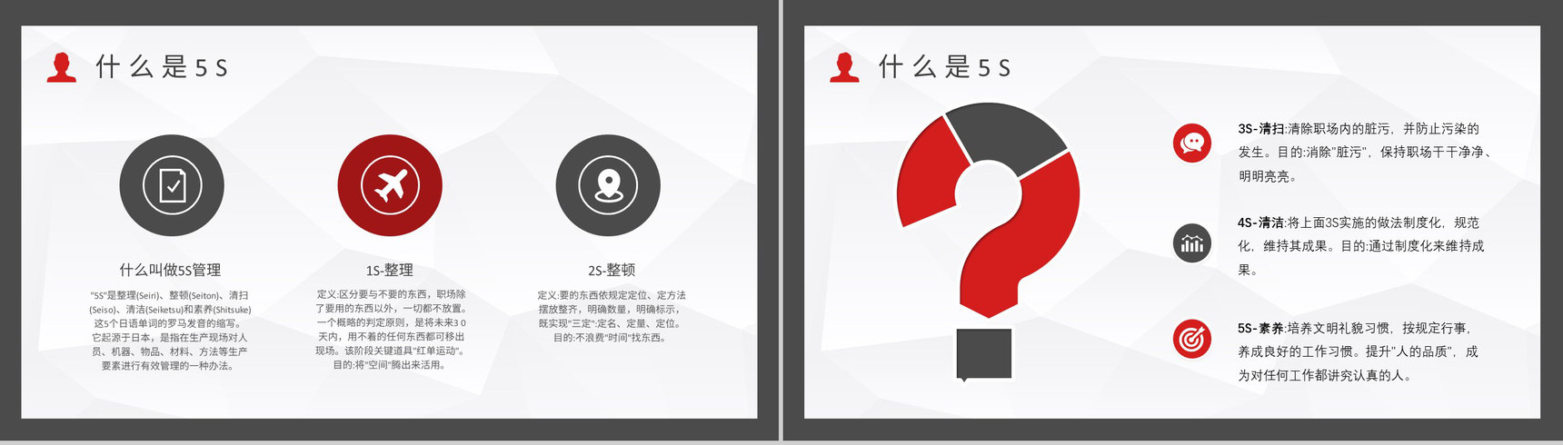 企业员工培训5S现场管理的具体内容宣传标语及如何推行5SPPT模板-3