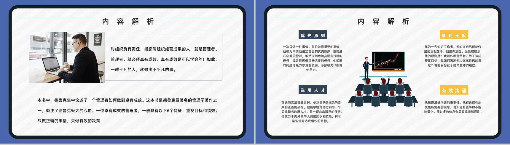 公司管理培训课程之《卓有成效的管理者》知识点梳理培训讲座PPT模板-6