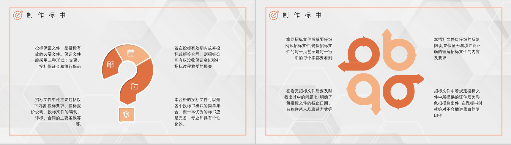 投标书制作流程及盖章要求项目申请与招标挂网文件的获取知识培训PPT模板-8