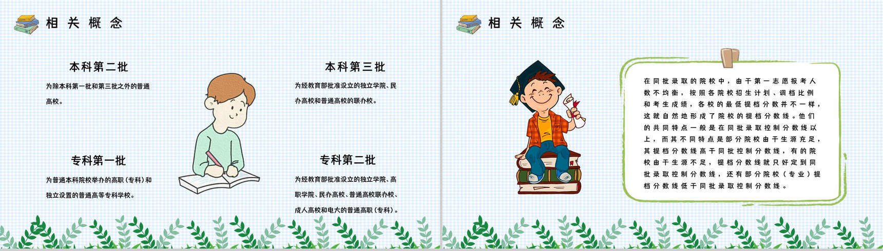 高考志愿填报知识点梳理学生家长志愿填报指南技巧PPT模板-3