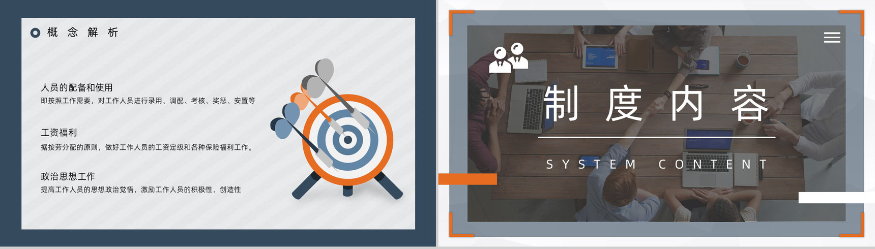 商务人事规章制度培训企业新入职员工岗前技能内容培训通用PPT模板-4